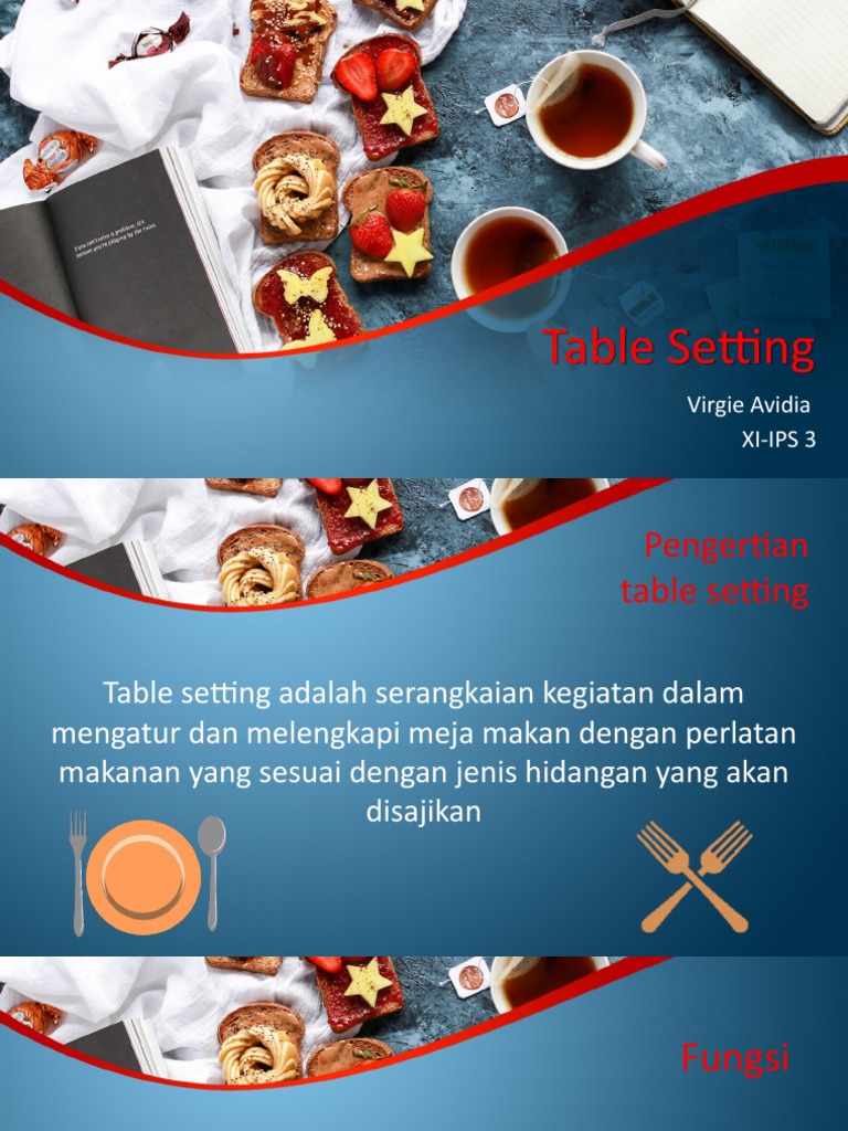 Table Setting | PDF
