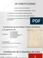 Diversas Constituciones 