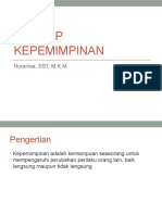 Konsep Kepemimpinan