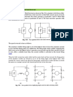 Four Quadrant Drive Field Reversal Control