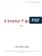 Abnormal Psychology (Outline Reviewer) PDF