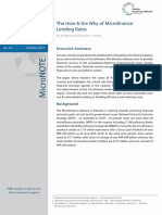 The How & The Why of Microfinance Lending Rates