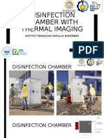 Disinfection Chamber With Thermal Imaging