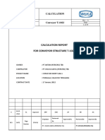 Calculation Report Conveyor Structure T 1022 PDF