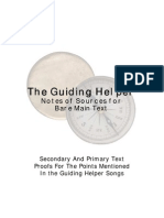 The Guiding Helper - Notes of Sources of Bare Main Text