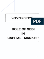 Role of Sebi in Indian Capital Market PDF