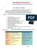 Cone-Plate Digital Viscometers