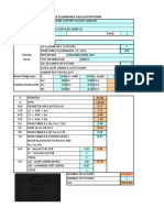 Average Illuminance Calculation Form
