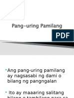 Pang-Uring Pamilang