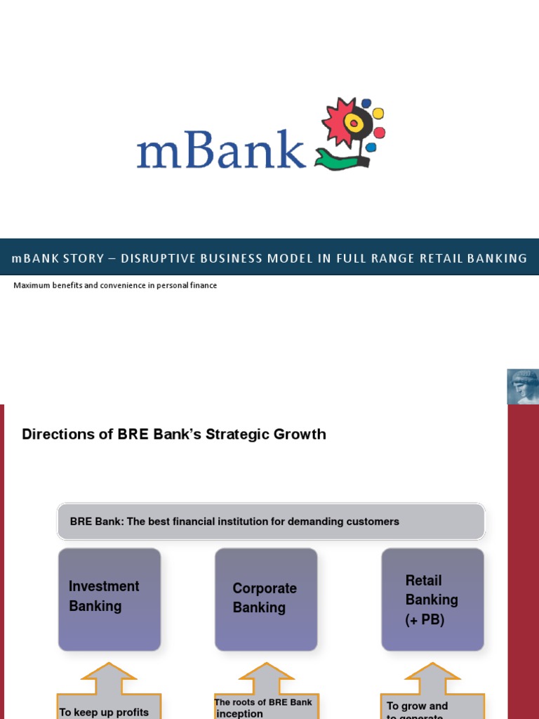 mBank: Innovative Retail Banking Model | PDF | Transaction Account | Banks