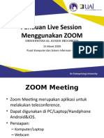 Panduan ZOOM Meeting