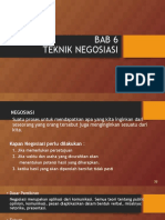 BAB 6 Teknik Negosiasi