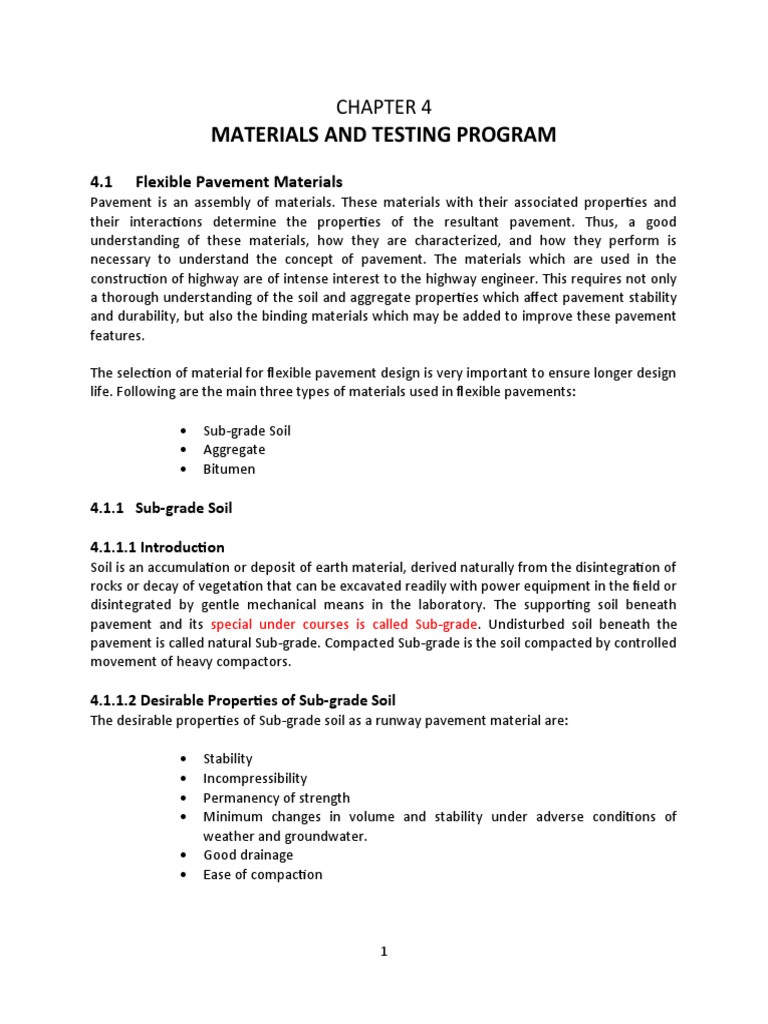 2-Highway Materials New | PDF | Asphalt | Road Surface