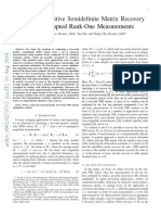 Corrupted Rank-One Measurements: Low-Rank Positive Semidefinite Matrix Recovery From