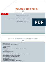 Bab 1 EKONOMI BISNIS