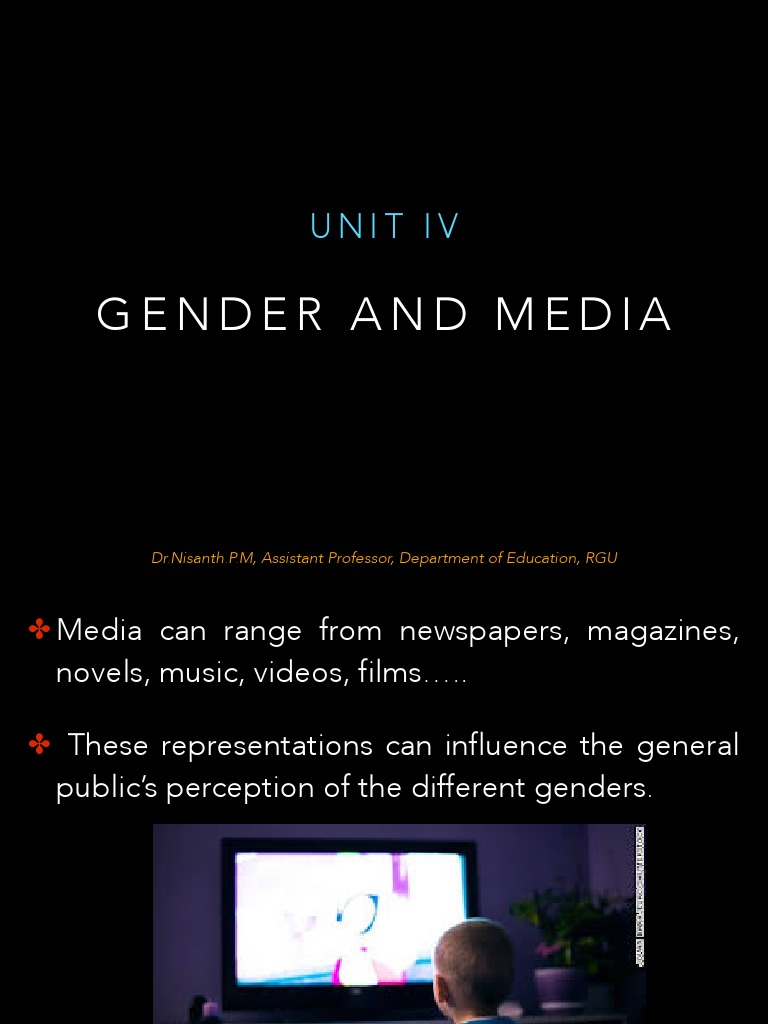 Gender and Media | PDF | Gender Role | Femininity