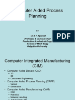 Computer Aided Process Planning Approaches