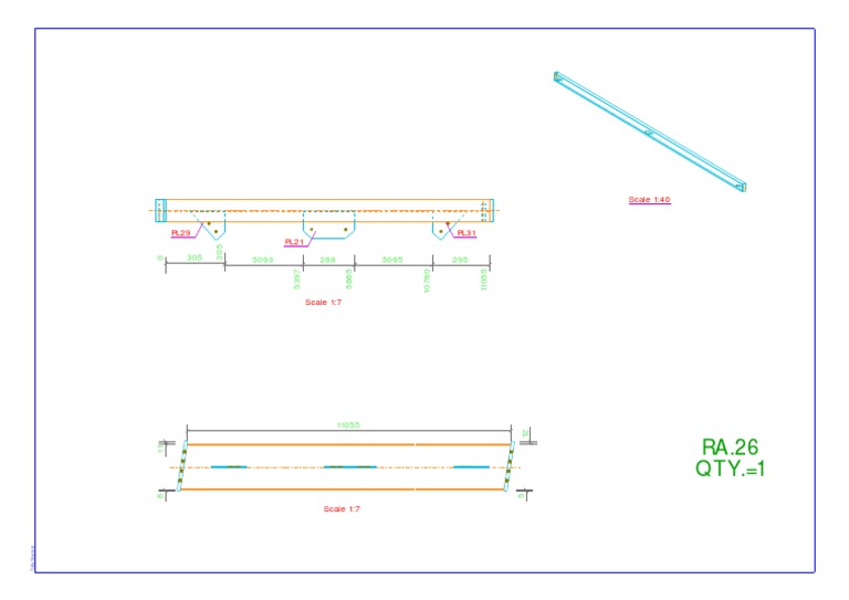 Tekla Structures Scale Drawings Guide | PDF