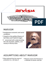 Marxism Literary Analysis