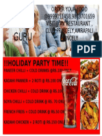 Offers KA Guru: !!holiday Party Time!!