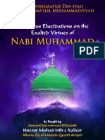 Luminous Elucidations On The Exalted Virtues of Nabi Muhammad