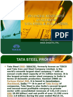 Financial Statement Analysis of Tata Steel & Jindal Steel