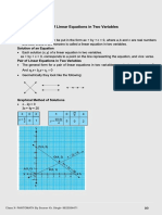 CBCE Class X Maths Chap 3 - Pair of Linear Equations in Two Variables - Study Material - PANTOMATH