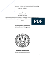 Impact of Organizational Culture On Employee Performance and Organizational Citizenship Behavior (AutoRecovered)