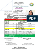 Teacher I Licensure Exam For Teachers: Francisco Oringo, Sr. Elementary School