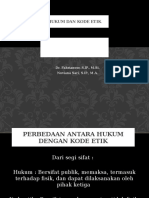 Materi 7 Hukum, Kode Etik Dan UU Terkait