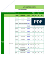 Listado Maestro de Documentos