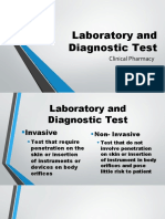 Laboratory and Diagnostic Test