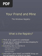Windows Registry