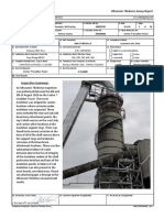 Center 7 Scrubber Tower: Inspection Summary