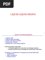 Liquid Liquid Mixing