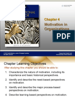 Chapter 4 Motivation in Organization