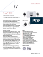 Fireray 3000: End-to-End Infrared Optical Beam Smoke Detector