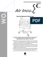 INCUBADIRA ATOM Service Manual & Parts List - C75SB011