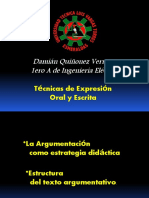 Diapositiva La Argumentación Como Estrategia