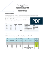 Deni Ariyanto - NIM 1910247896 - Tugas Kuliah Manajemen Operasional Aggregate Planning