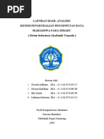Download Dokumen Laporan Hasil Analisis Sistem by Noorita Isdhiana SN45685806 doc pdf