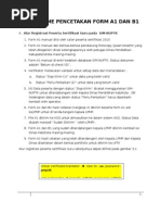 Download Mekanisme Pencetakan Form A1 dan B1 Peserta Sertifikasi Guru by Daniel Wahyoe SN45686071 doc pdf