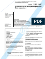 Nbr 13697 - Equipamentos De Protecao Respiratoria - Filtros Mecanicos.pdf