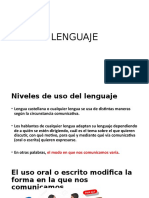 Niveles Del Lenguaje