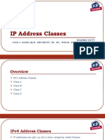 IP Address Classes: Khawar Butt Ccie # 12353 (R/S, Security, SP, DC, Voice, Storage & Ccde)