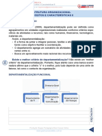 Administracao Geral e Publica Aula 61 Estrutura Organizacional Conceitos e Caracteristicas II PDF