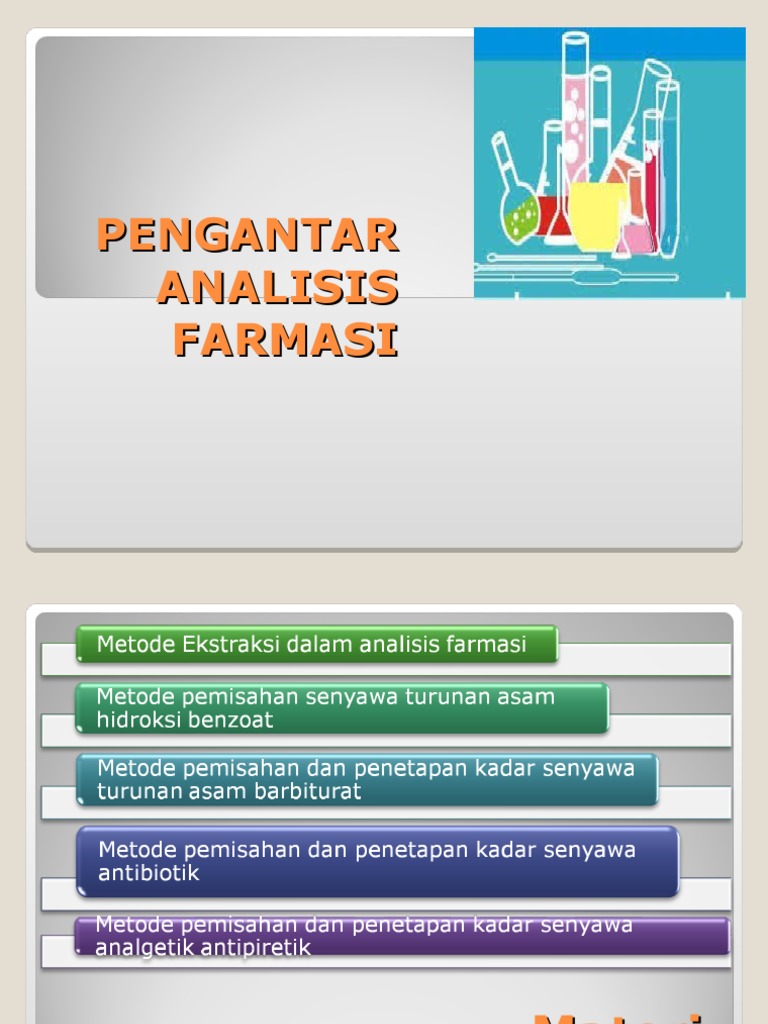 Metode Ekstraksi Dalam Analisis Farmasi | PDF | Memasak, Makanan ...