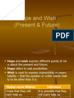 Hope and Wish (Present & Future)