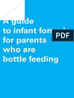 A Guide To Infant Formula For Parents Who Are Bottle Feeding