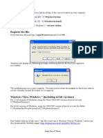 Install Mscal - Ocx: Register The File